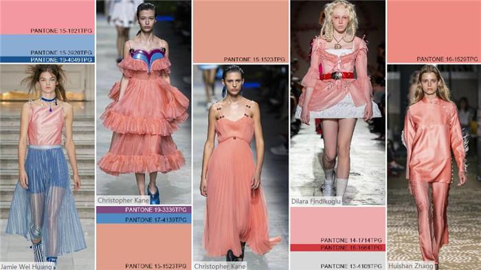 prendas de color rosa pink garments